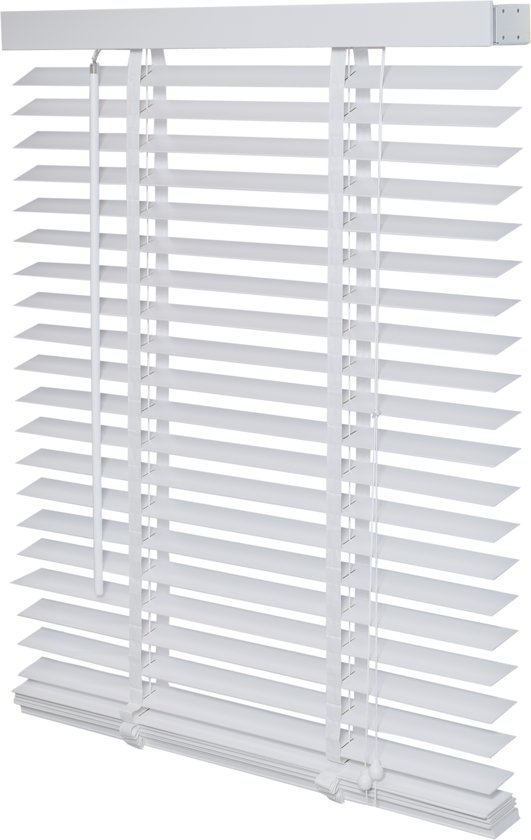 Intensions Jaloezie Hout 50mm Uni FSC Wit www.timsoutlet.nl